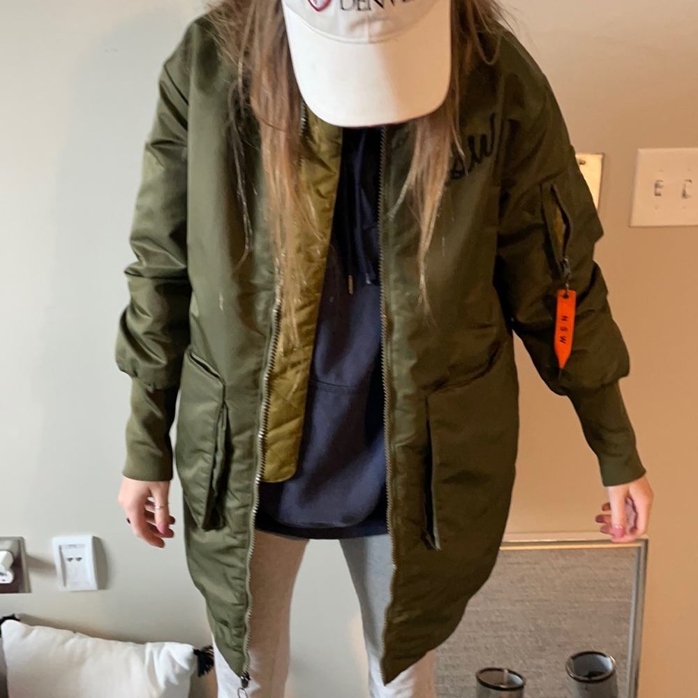 NSW NIKE bomber long jacket